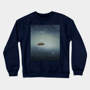 i'm here to protect you Crewneck Sweatshirt